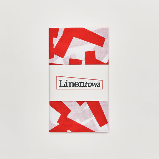 注染手ぬぐい Linentowa ロゴ柄