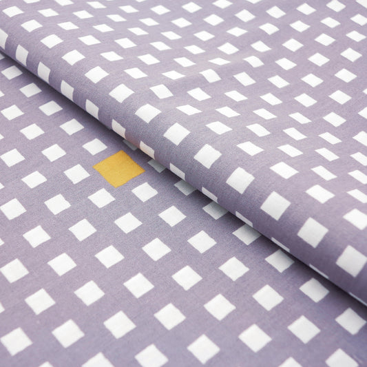 ゆかた 飛石格子〈浅紫〉
