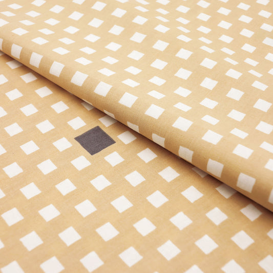 ゆかた 飛石格子〈うこん〉