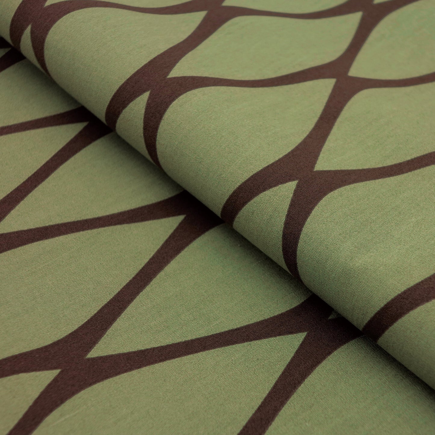 ゆかた  網目格子〈うぐいす〉