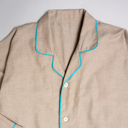 Gown_002〈brown & blue〉