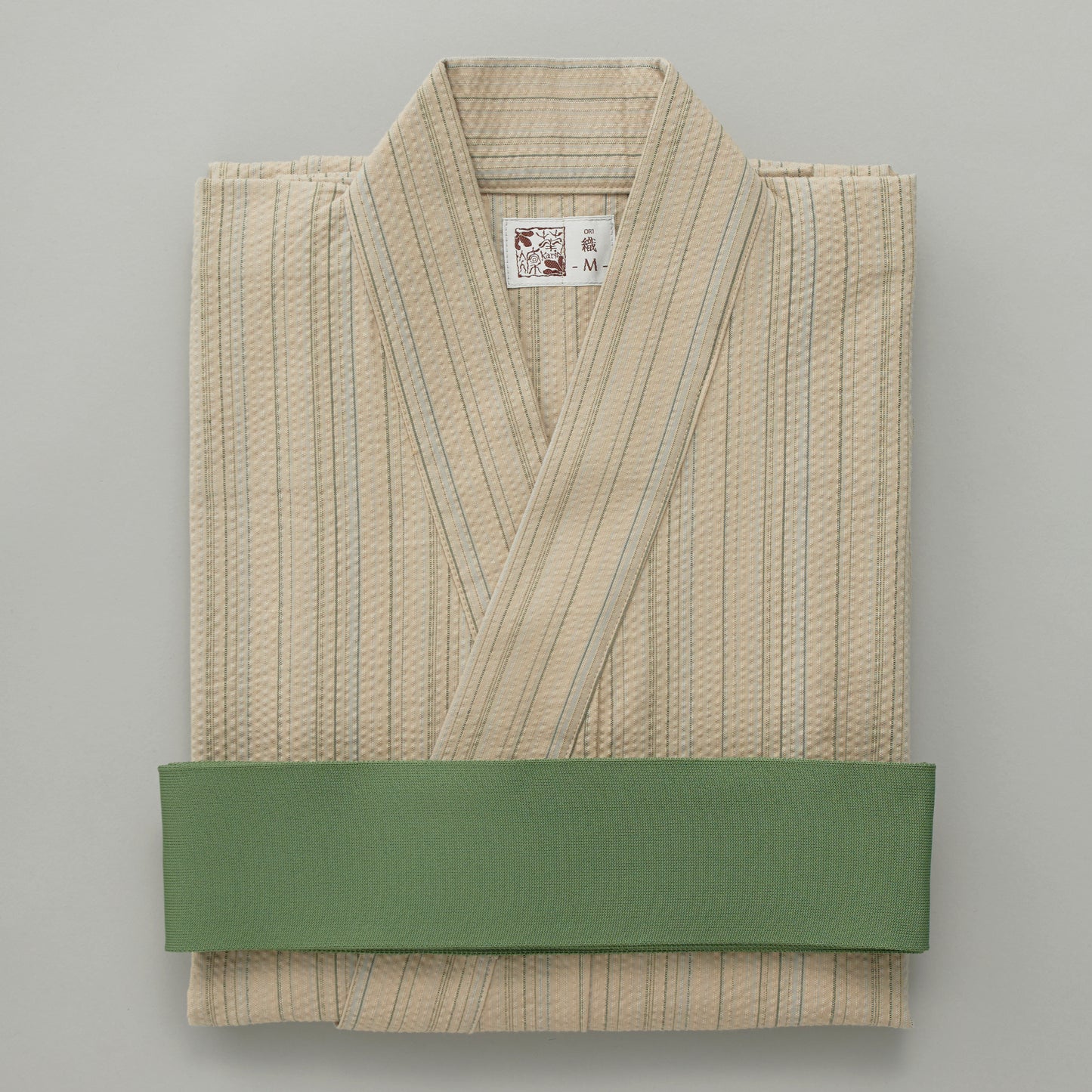 花凛 -織-　先染めしじら織浴衣〈やなぎねず〉