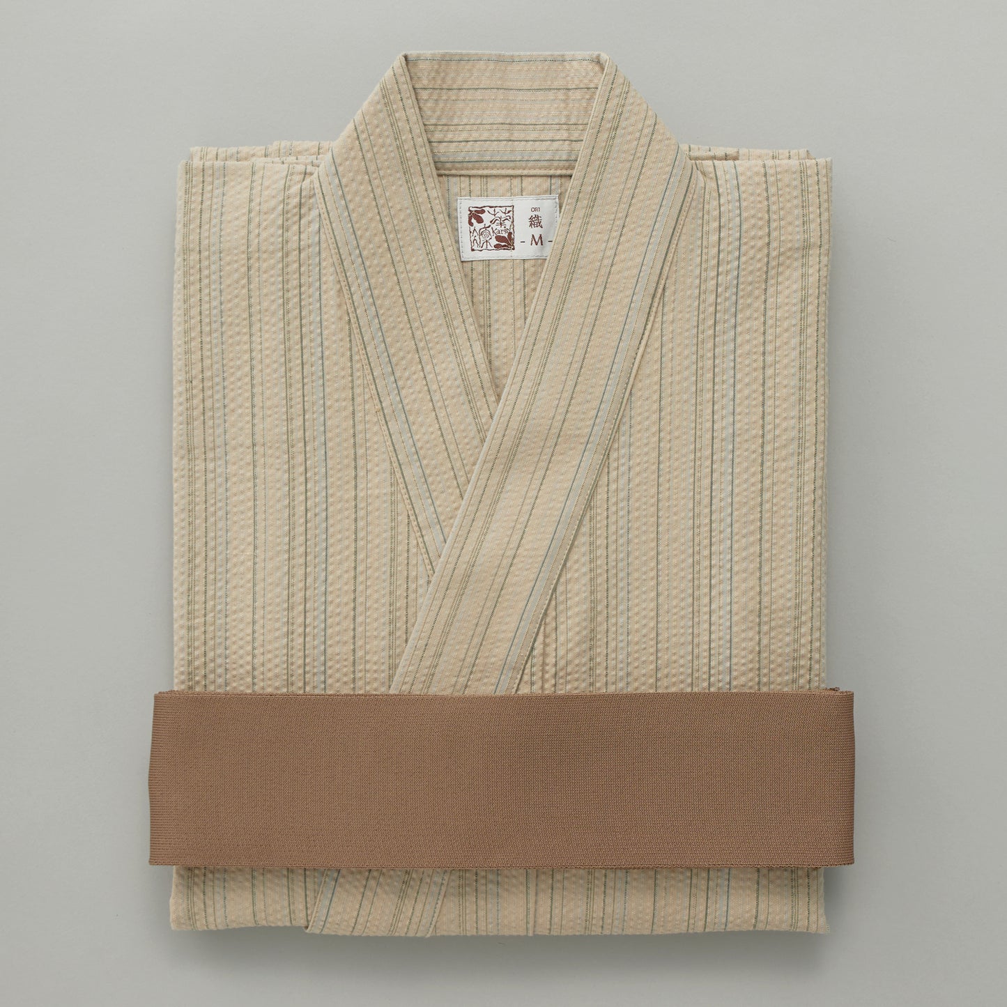 花凛 -織-　先染めしじら織浴衣〈やなぎねず〉