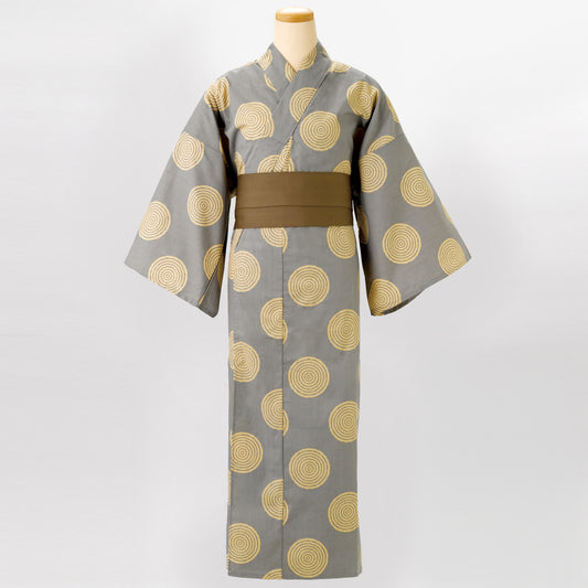 ゆかた うず潮〈媚茶〉